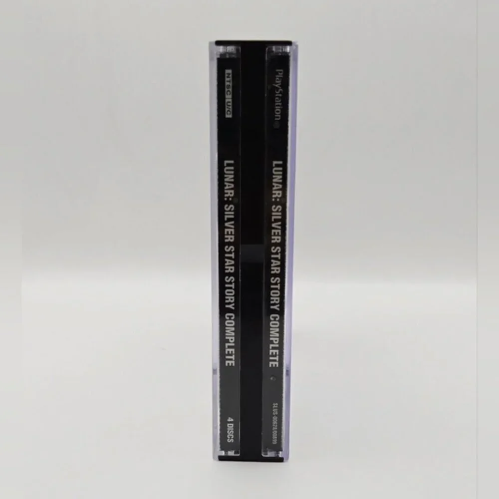 Lunar Silver Star Story Complete PS1 - 4 Discs + Book - Working Designs
